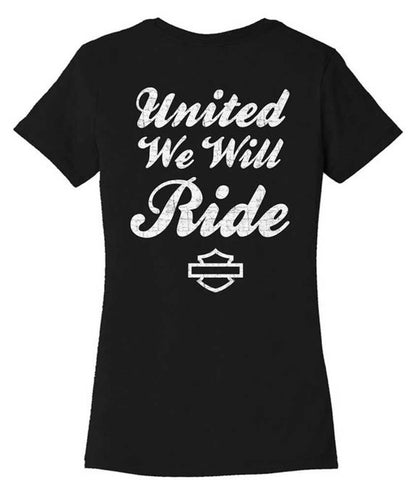 NEW GENUINE HARLEY DAVIDSON 96459-22VW WOMEN'S SMALL Forever Metropolitan Tee