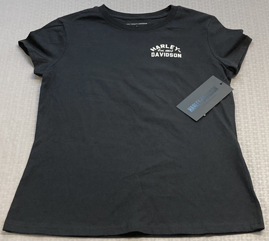 NEW GENUINE HARLEY DAVIDSON 96459-22VW WOMEN'S XSMALL Forever Metropolitan Tee