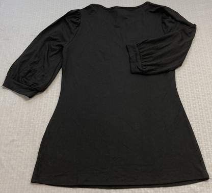 NEW GENUINE HARLEY DAVIDSON HT4655BLK WOMEN'S S BRIAR PATCH ROUND NECK BLOUSE