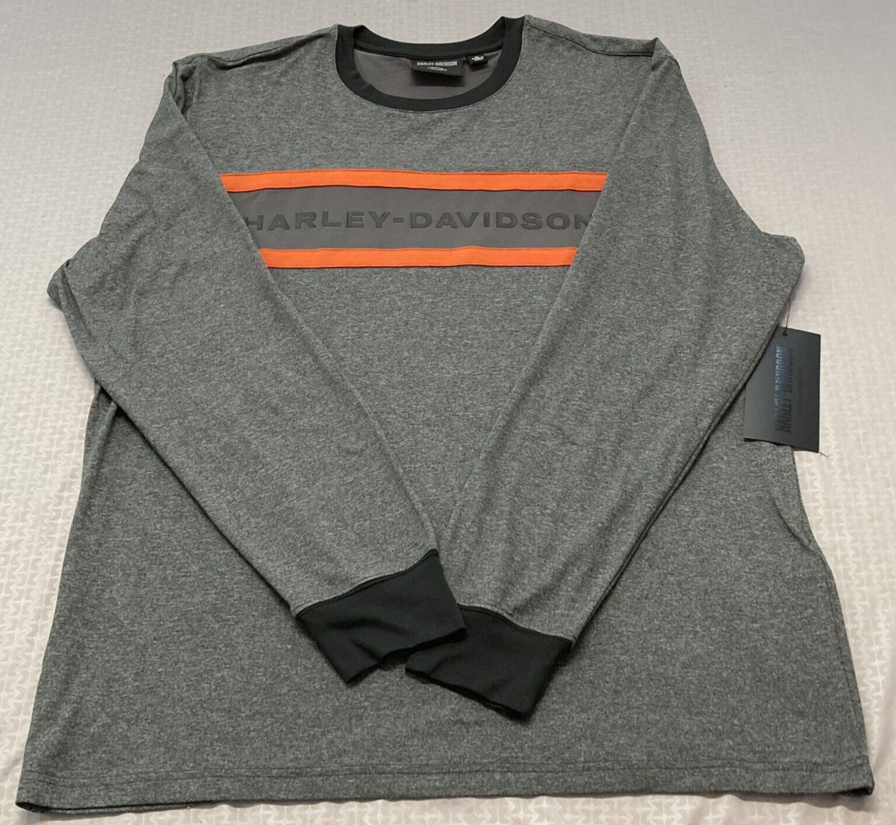 NEW GENUINE HARLEY DAVIDSON 96103-23VM MEN'S XL HARLEY PERFORMANCE BLACK TEE