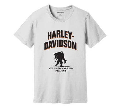 NEW HARLEY DAVIDSON 96038-23VM Men's WWP Front Graphic Tee Bright White XL
