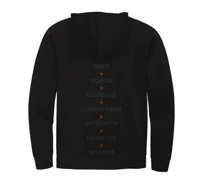 NEW GENUINE HARLEY DAVIDSON 96005-23VM Men's WWP Zip Front Hoodie Black Med