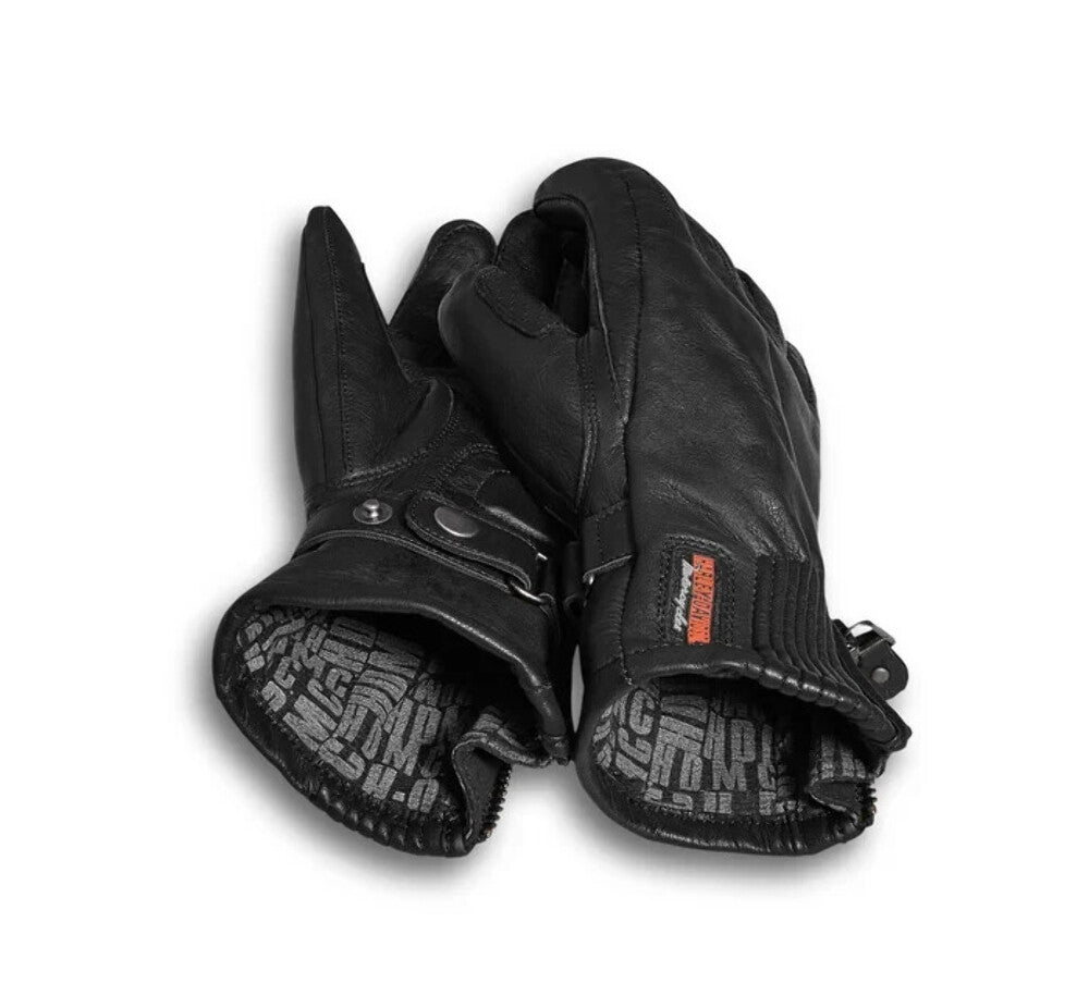 NEW GENUINE HARLEY DAVIDSON 98250-18VW WOMEN'S XSMALL JAYDEN GAUNTLET BLK GLOVES