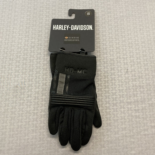 NEW GENUINE HARLEY DAVIDSON 97199-23VM MEN'S SMALL CENTERLINE MIXED MEDIA GLOVES