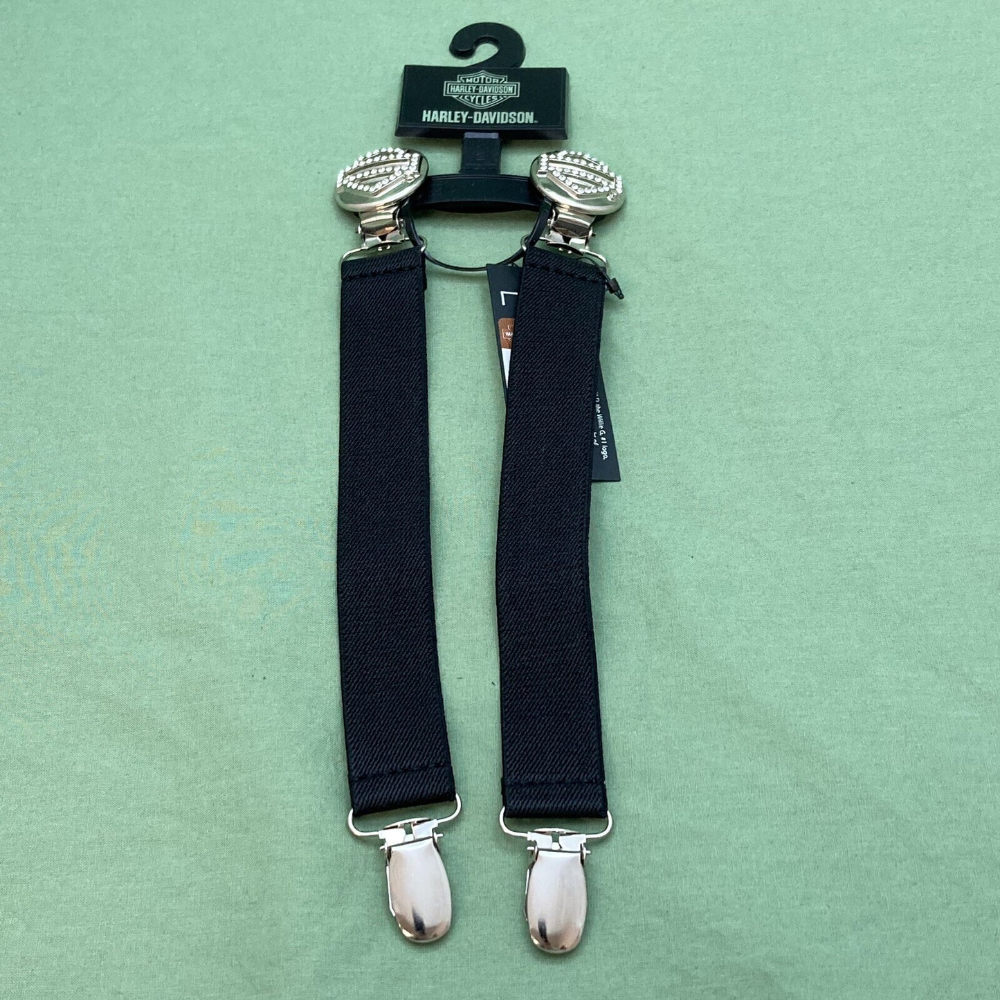 NEW GENUINE HARLEY DAVIDSON HDWBS11519 WOMEN'S BOOT CLIP B&S BLING