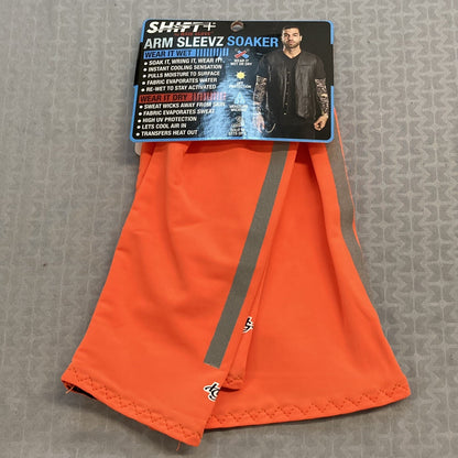 NEW HAIR GLOVE SHIFT+ 47039 MED/LARGE ARM SLEEVZ SOAKER ORANGE HIGH