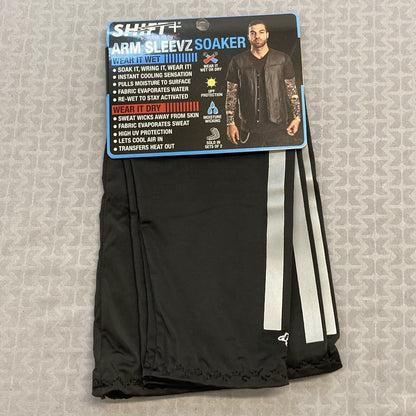 NEW HAIR GLOVE SHIFT+ 47028 ARM SKR BLACK SAFETY SLEEVE M/L