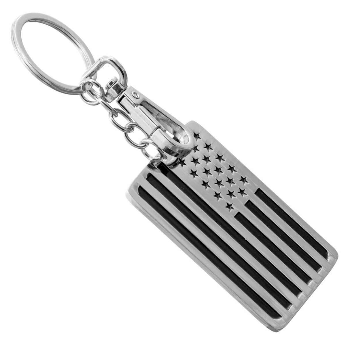 NEW GENUINE HARLEY DAVIDSON 4540PC AMERICAN CARBON FIBER KEYCHAIN