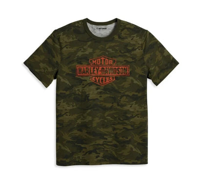 NEW HARLEY DAVIDSON 96105-23VM MEN'S BAR AND SHIELD KNIT CAMO TEE XXXL