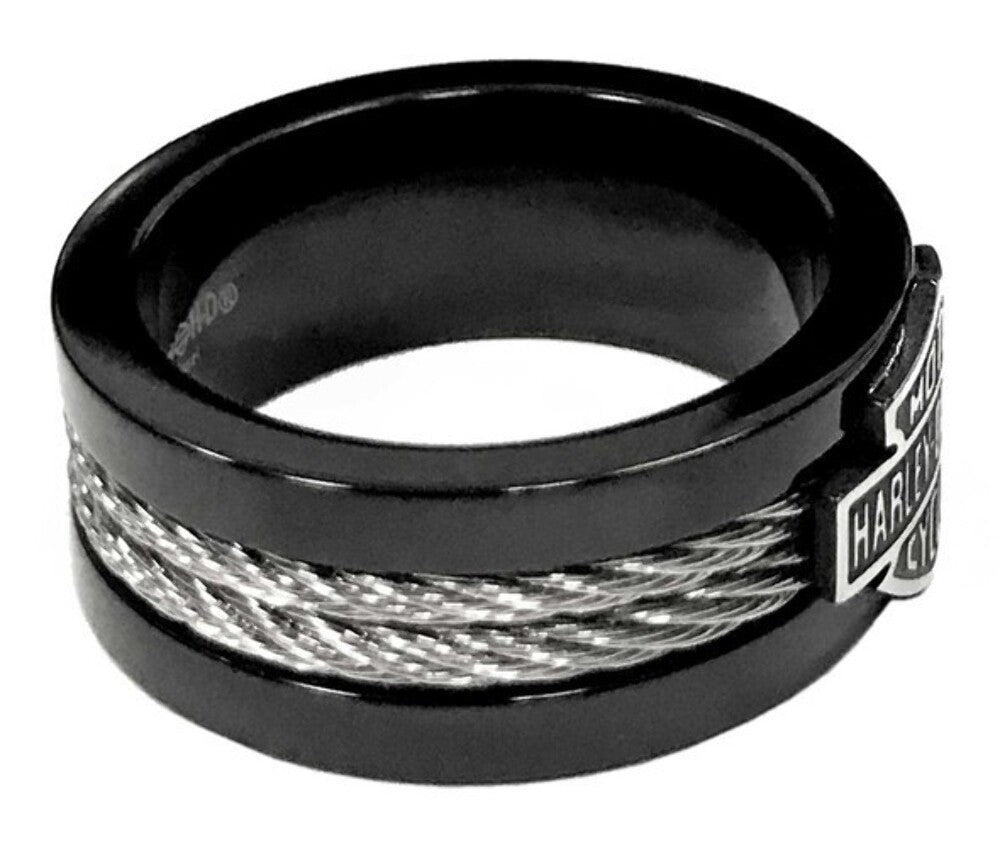 NEW GENUINE HARLEY DAVIDSON MOD HSR0021 SZ 14 Bar & Shield Cable RING