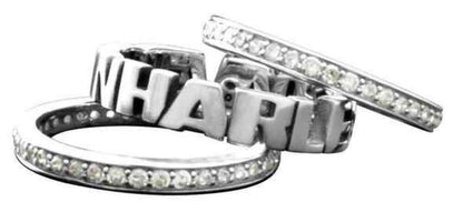 NEW GENUINE HARLEY DAVIDSON MOD HDR0294 SZ 9 WOMEN'S STACKING RING
