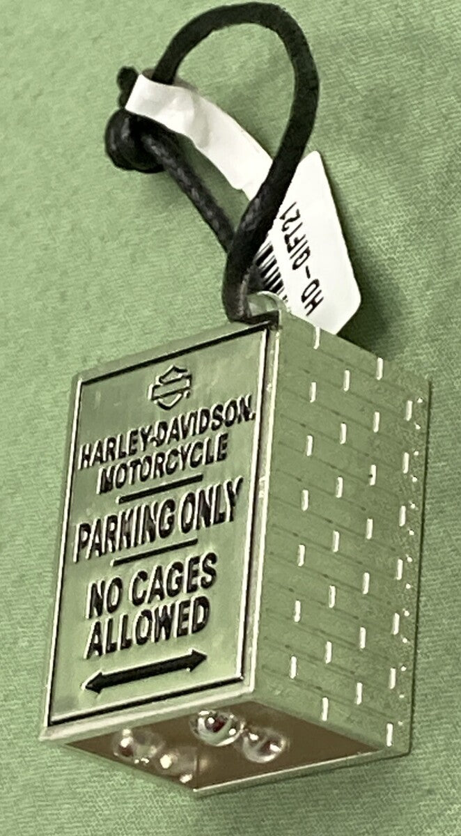 NEW HARLEY DAVIDSON HD-GIFT21 Motorcycle H-D Parking Only Sign Ride Bell Shiny