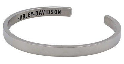 NEW GENUINE HARLEY DAVIDSON MOD HSB0262 WOMEN'S 7" WIDE CUFF BRACELET