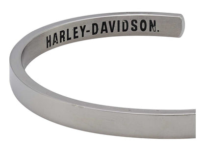 NEW GENUINE HARLEY DAVIDSON MOD HSB0262 WOMEN'S 7" WIDE CUFF BRACELET