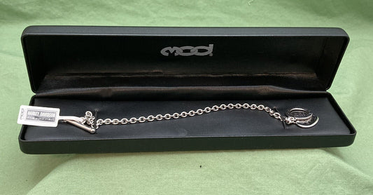 NEW GENUINE HARLEY DAVIDSON MOD HDB0330 8" WOMEN'S 1903 BLING BRACELET