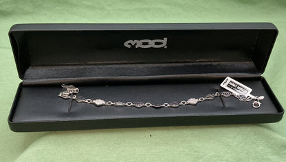 NEW GENUINE HARLEY DAVIDSON MOD HDB0235 WOMEN'S 8" MULTI B&S CHAIN BRACELET