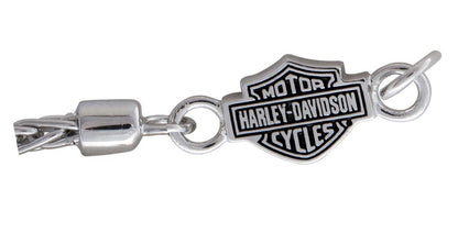 NEW GENUINE HARLEY DAVIDSON MOD HDB0476 WOMEN'S 7.5" WHEAT CHAIN BRACELET