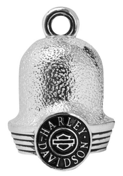NEW GENUINE HARLEY DAVIDSON HRB091 CLASSIC B&S HAMMERED RIDE BELL SILVER
