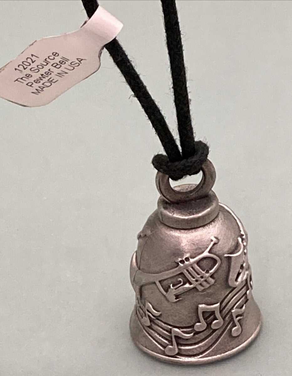 NEW HARLEY DAVIDSON PBR-12021 MUSICAL NOTES AND INSTRUMENTS RIDE BELL PEWTER