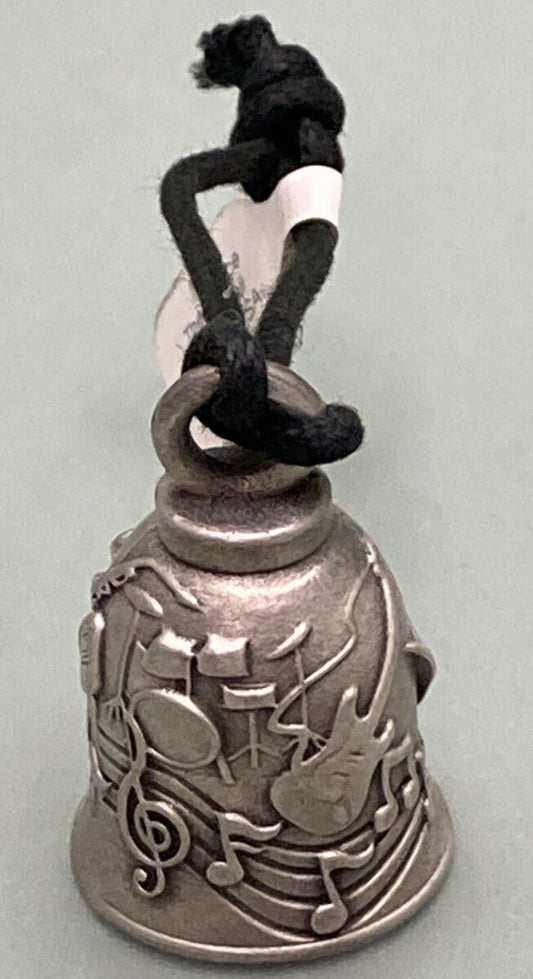 NEW HARLEY DAVIDSON PBR-12021 MUSICAL NOTES AND INSTRUMENTS RIDE BELL PEWTER