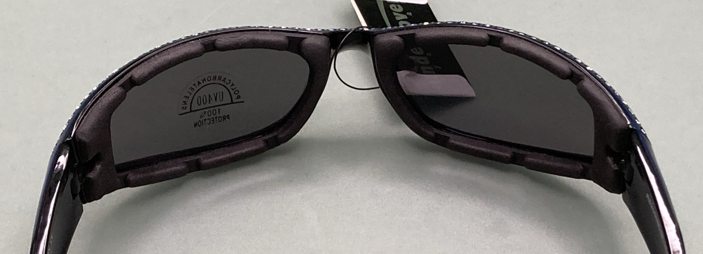 NEW UNDERCOVER EYEWEAR UE2588RSBLU WOMEN'S 56 RHINISTONE BLUE SUNGLASSES