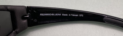 NEW UNDERCOVER EYEWEAR UE2588RSBLU WOMEN'S 56 RHINISTONE BLUE SUNGLASSES