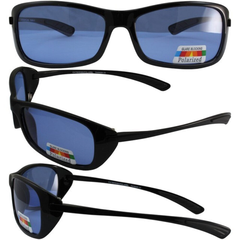 NEW BIRDZ EYEWEAR CATBIRDBKPOLAR WOMEN'S POLARIZED BLUE LENS SUNGLASSES