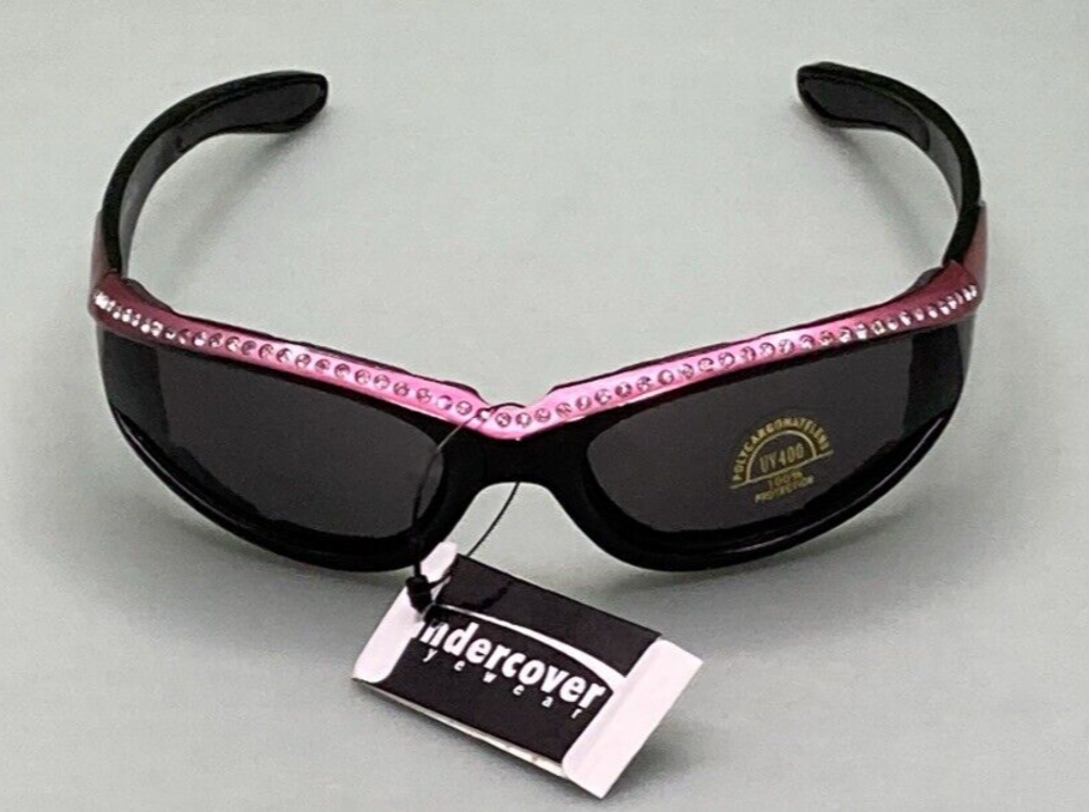NEW UNDERCOVER EYEWEAR UE2588RSPINK WOMEN'S 56 RHINESTONE PINK SUNGLASSES