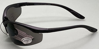 NEW UNDERCOVER EYEWEAR UESR206SMK BLACK W/ SMOKE LENS BIFOCAL 1.5 SUNGLASSES