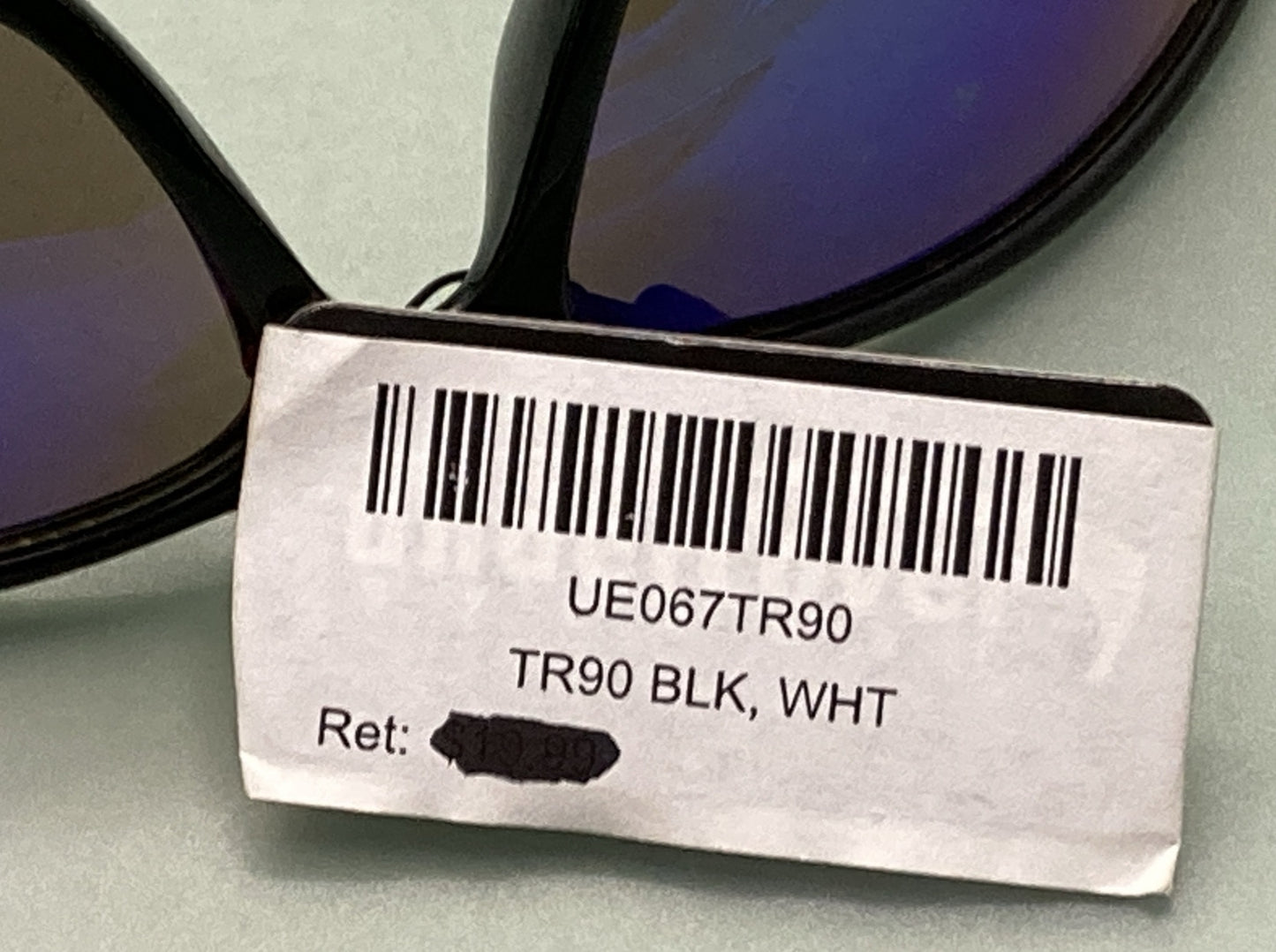 NEW UNDERCOVER EYEWEAR UE067TR90 UNISEX BLACK & GREEN SUNGLASSES