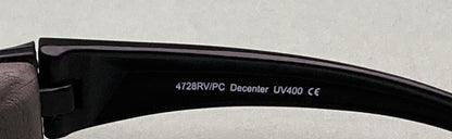 NEW UNDERCOVER EYEWEAR UE4728RVBLUE MEN'S STANDARD RV SUNGLASSES