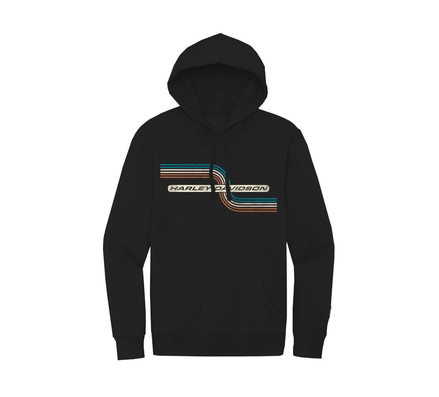 NEW HARLEY DAVIDSON 99119-22VM Mens Tank Graphic Pullover Fleece Hoodie BLK 3XL