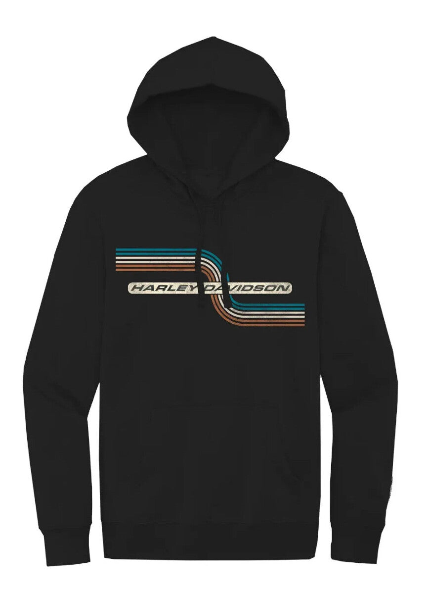 NEW HARLEY DAVIDSON 99119-22VM Men's Tank Graphic Pullover Fleece Hoodie BLK M