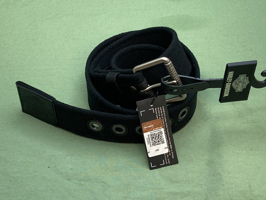 NEW GENUINE HARLEY DAVIDSON HDMBT11534 Men's Bad Manners Leather Trims Belt 36