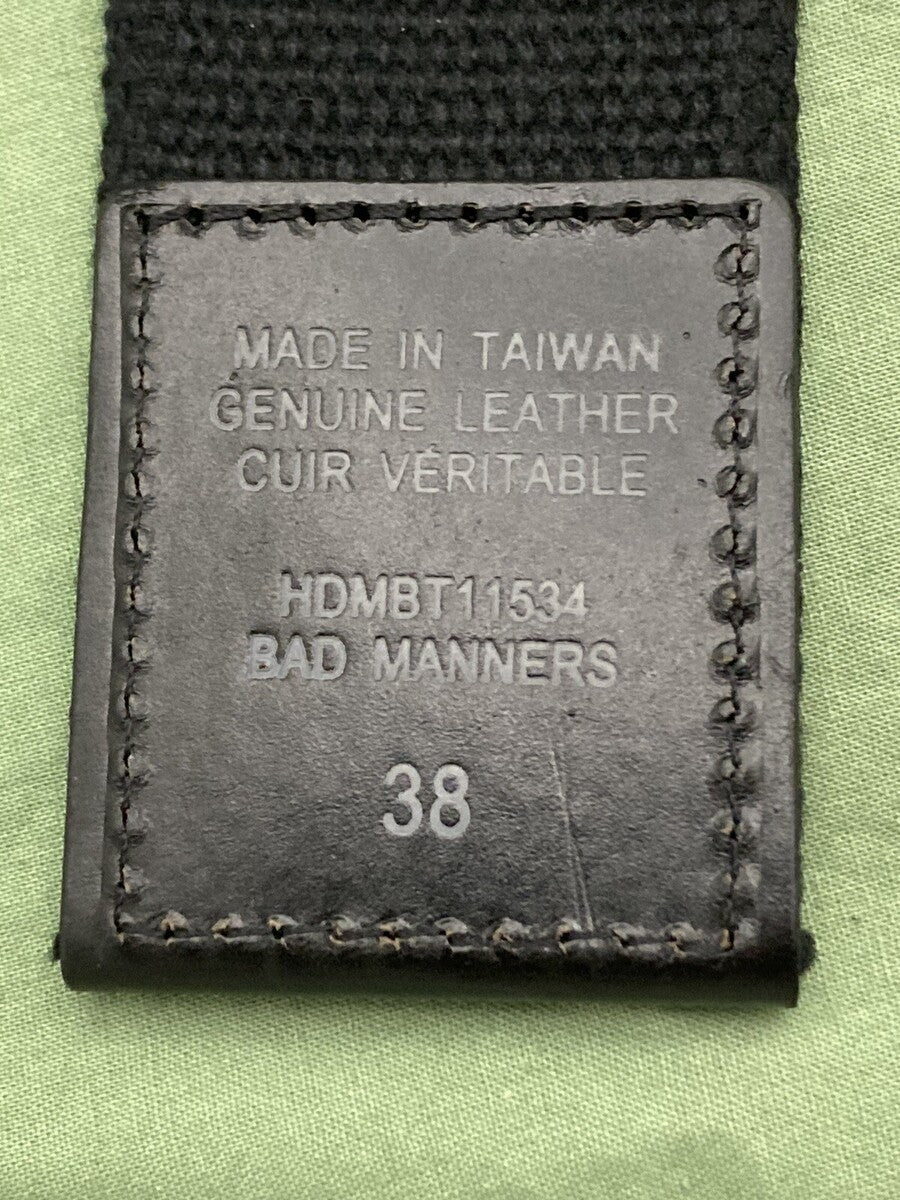 NEW GENUINE HARLEY DAVIDSON HDMBT11534 Men's Bad Manners Leather Trims Belt 36