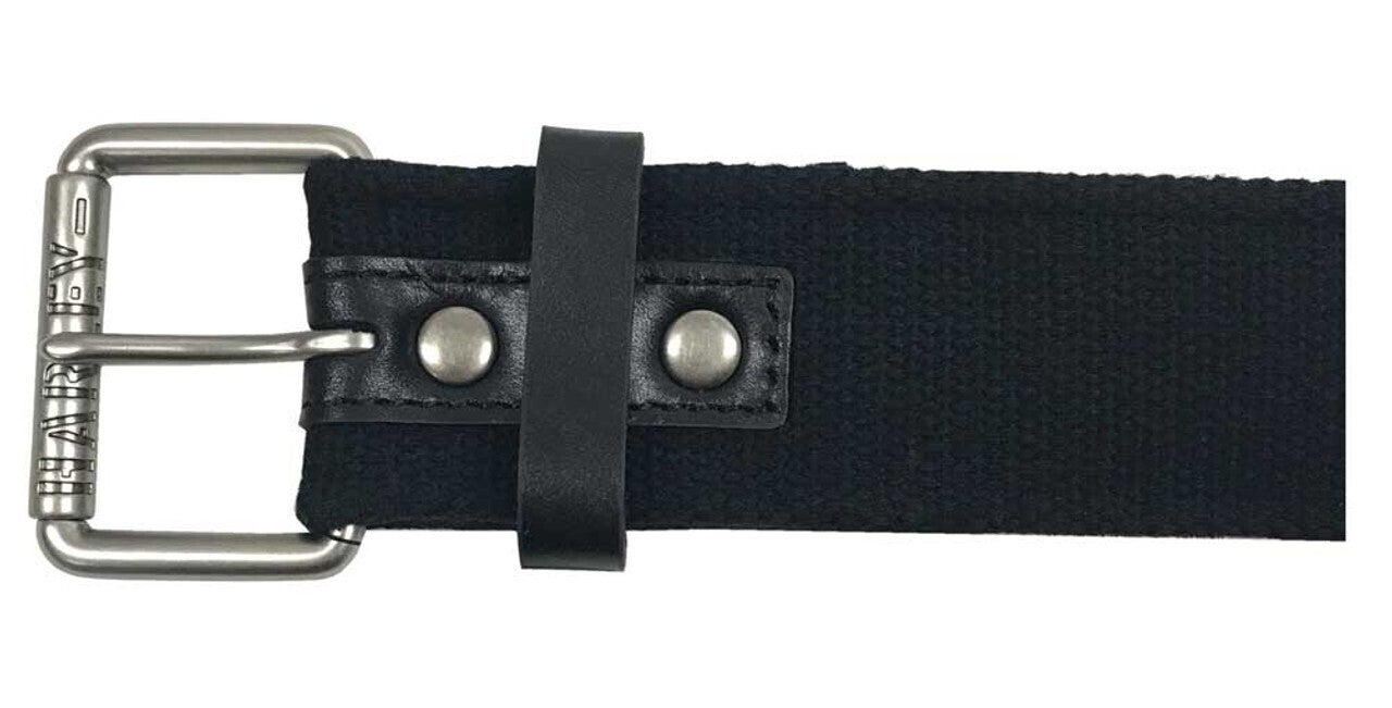 NEW GENUINE HARLEY DAVIDSON HDMBT11534 Men's Bad Manners Leather Trim Belt 42