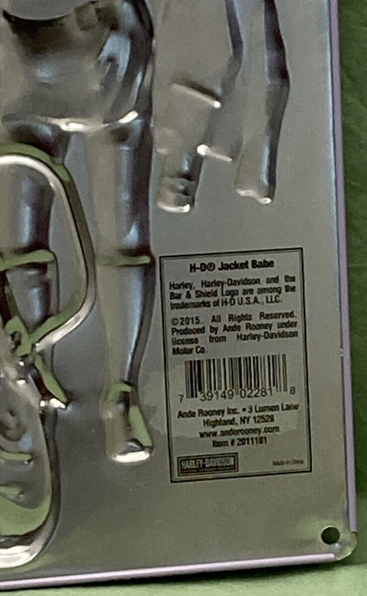 NEW GENUINE HARLEY DAVIDSON 2011181 JACKET BABE METAL SIGN