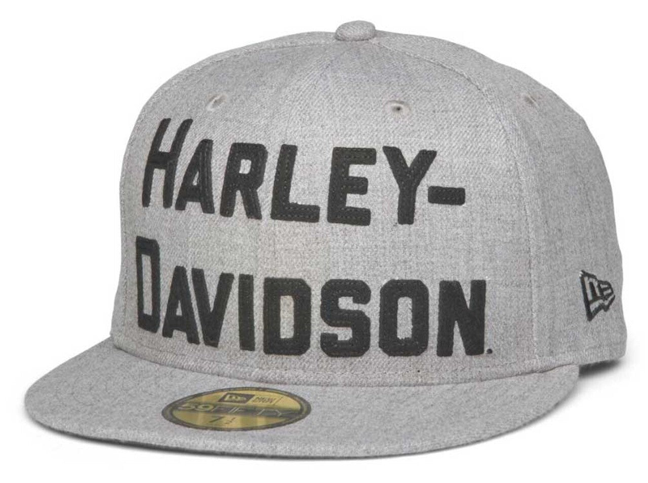 NEW GENUINE HARLEY DAVIDSON 97653-22VM 2XL LIGHT GREY WOVEN BASEBALL CAP 7-5/8