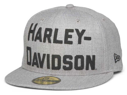 NEW GENUINE HARLEY DAVIDSON 97653-22VM 2XL LIGHT GREY WOVEN BASEBALL CAP 7-5/8