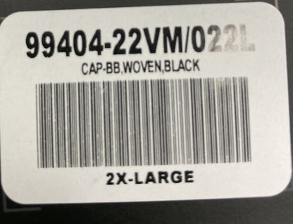 NEW GENUINE HARLEY DAVIDSON 99404-22VM MEN'S 2XL WOVEN BASEBALL CAP  7-5/8