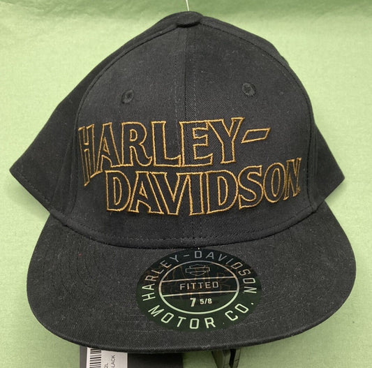 NEW GENUINE HARLEY DAVIDSON 99404-22VM MEN'S 2XL WOVEN BASEBALL CAP  7-5/8