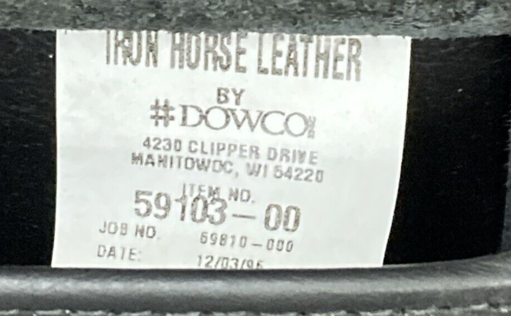 NEW IRON HORSE LEATHER CO MS820-1002 DOW TANK PANEL A DURANGO