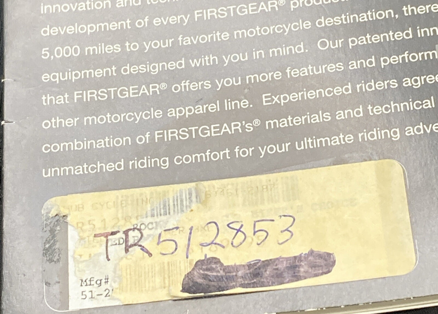 NEW FIRSTGEAR TR512853 MEN'S XXXL HEATED PANT LINER