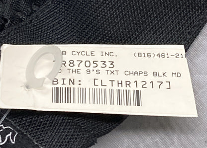 NEW SPEED & STRENGTH TR870533 WOMEN'S MEDIUM TEXTILE CHAPS