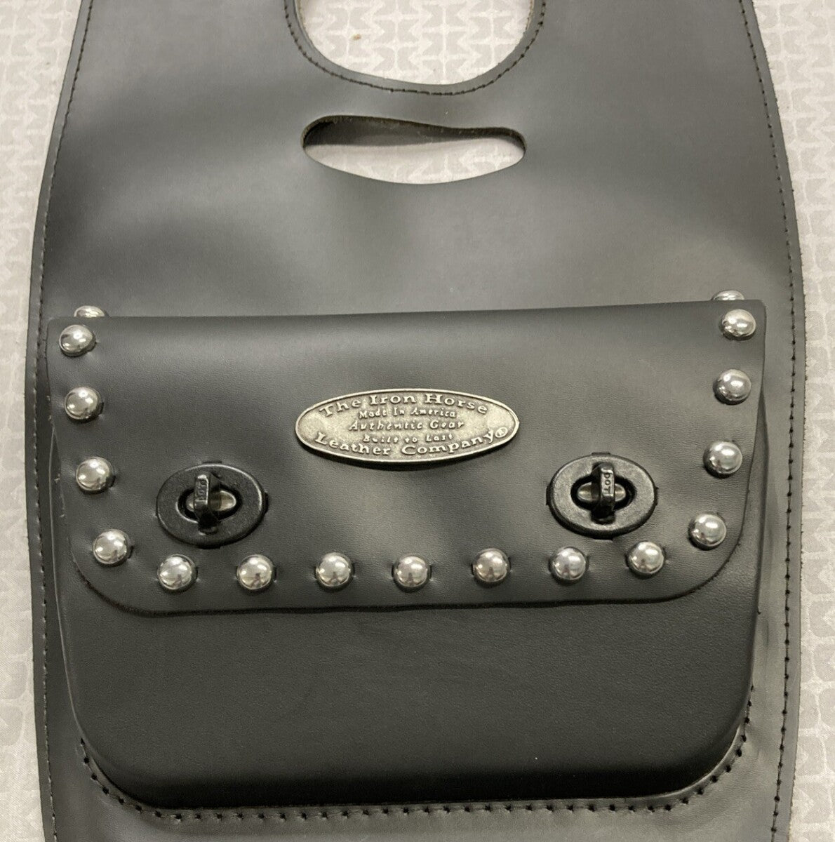 NEW IRON HORSE LEATHER CO 59157-00 SILVERADO STUDDED 98-00 ACE 750