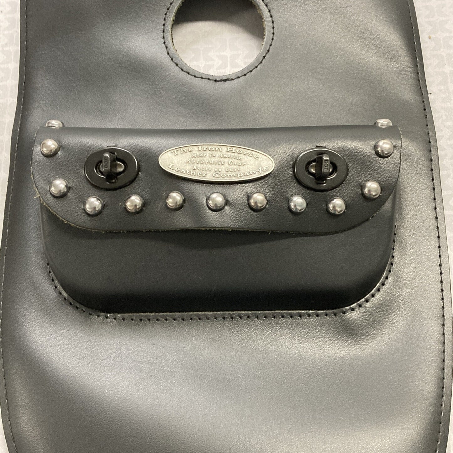 NEW IRON HORSE LEATHER CO 59297-00 STUDDED TANK PANEL HONDA