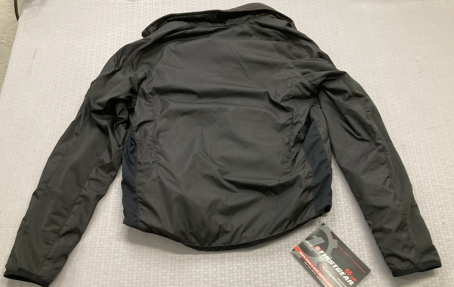 NEW WARMNSAFE HEATED JACKET LINER MEN'S SMALL BLACK