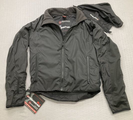NEW WARMNSAFE HEATED JACKET LINER MEN'S SMALL BLACK