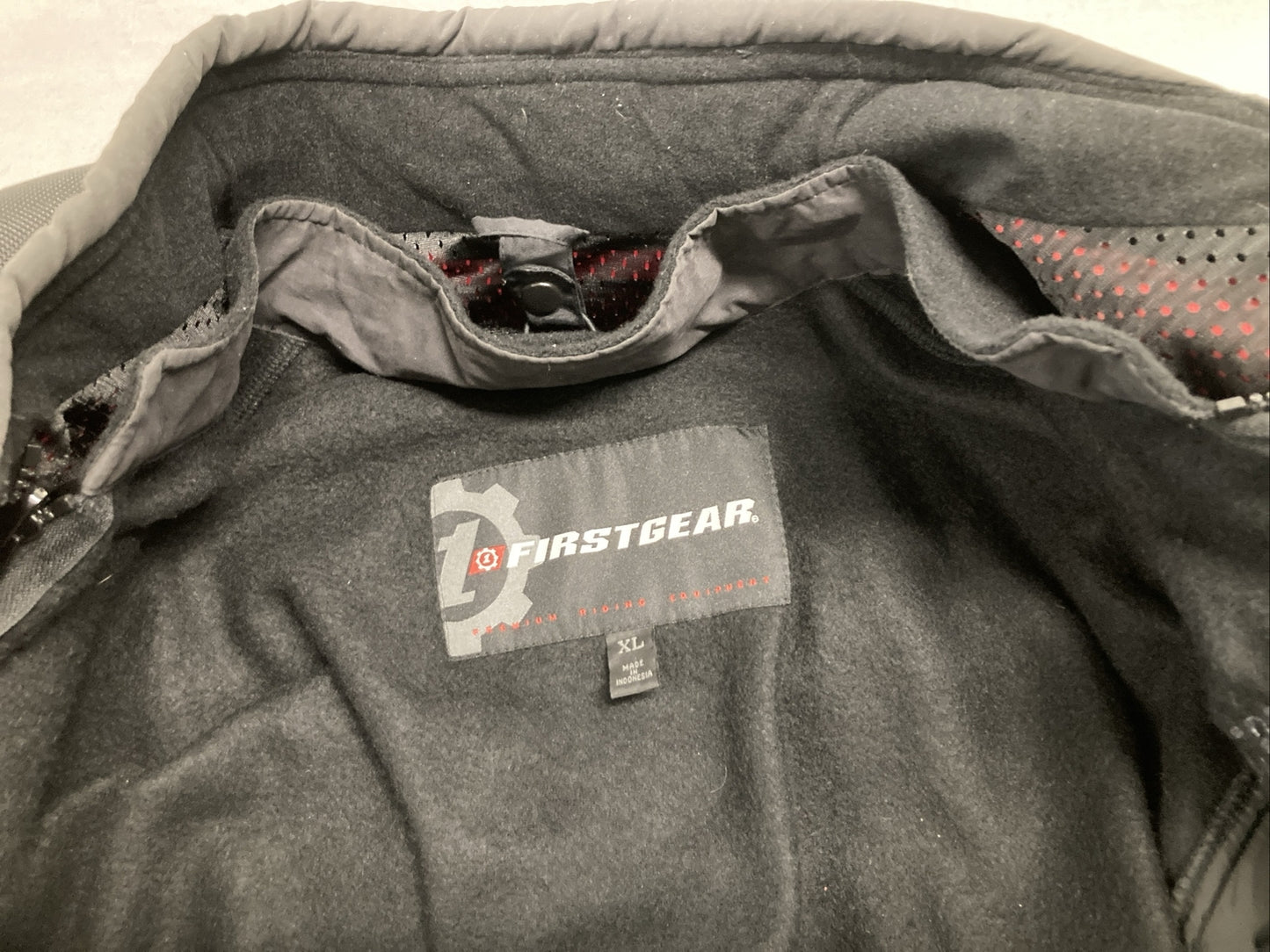 NEW FIRSTGEAR 512344 KILIMANJARO 4.0 MEN'S XL ARMORED JACKET RED/BLACK