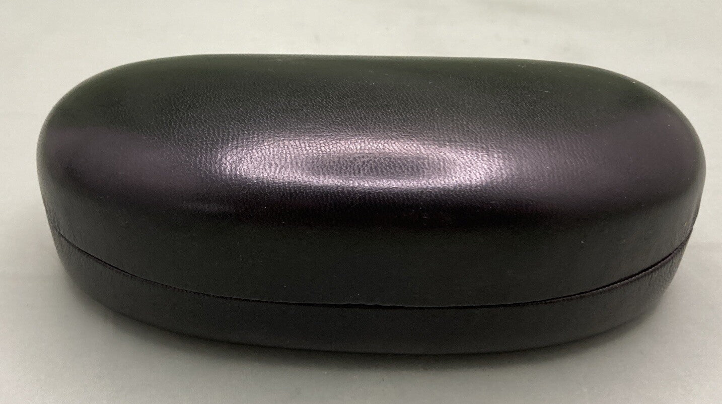NEW UNBRANDED SUNGLASSES/EYEGLASSES HARD CASE CLAMSHELL, BLACK